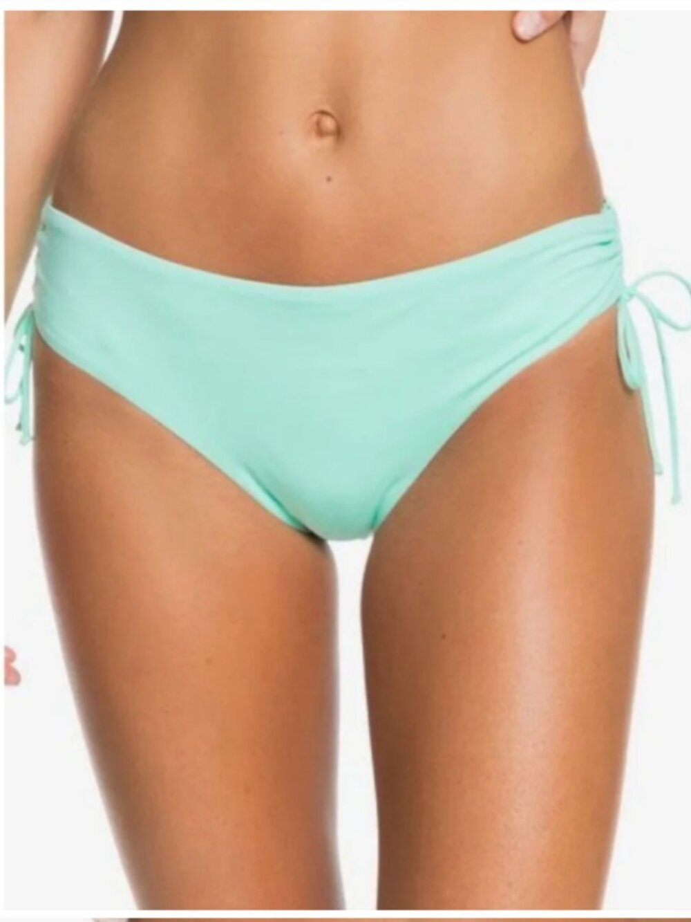 NEW - Roxy - SD Beach Classics FA Full Bikini Swim Bottoms - BEACH GLASS
